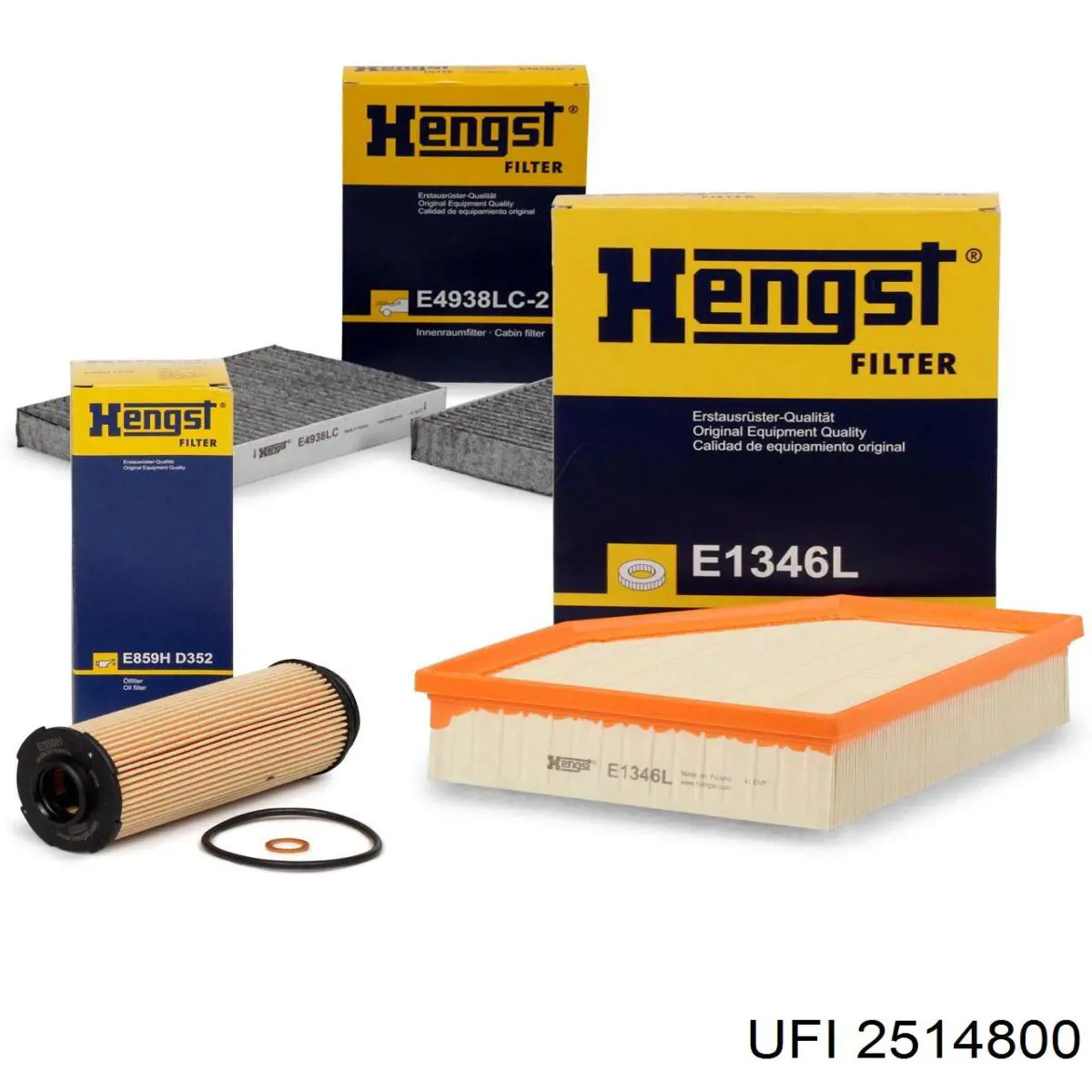 2514800 UFI Filtro aceite