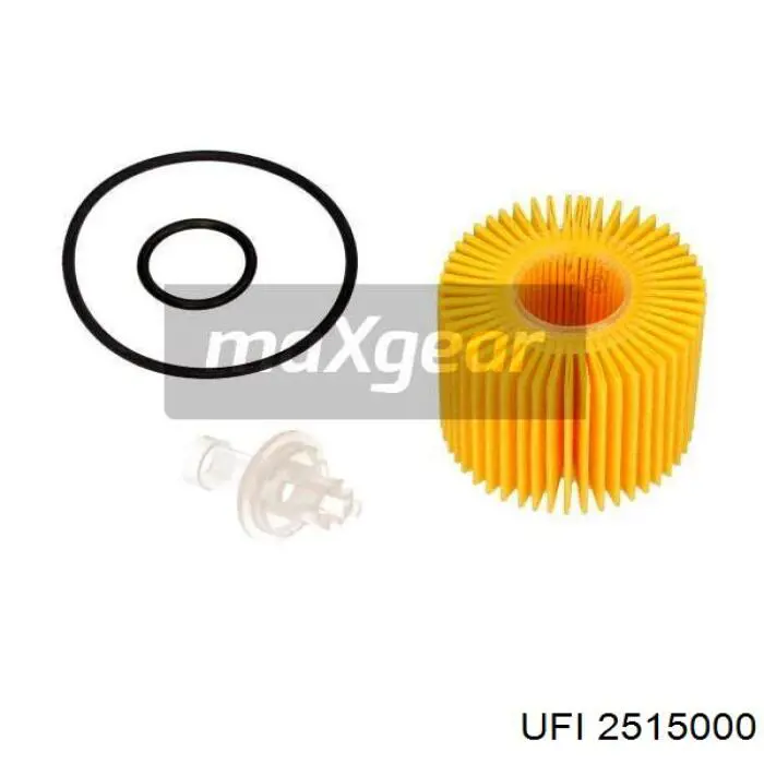 Filtro de aceite UFI 2515000 precio, desde 6,03 EUR