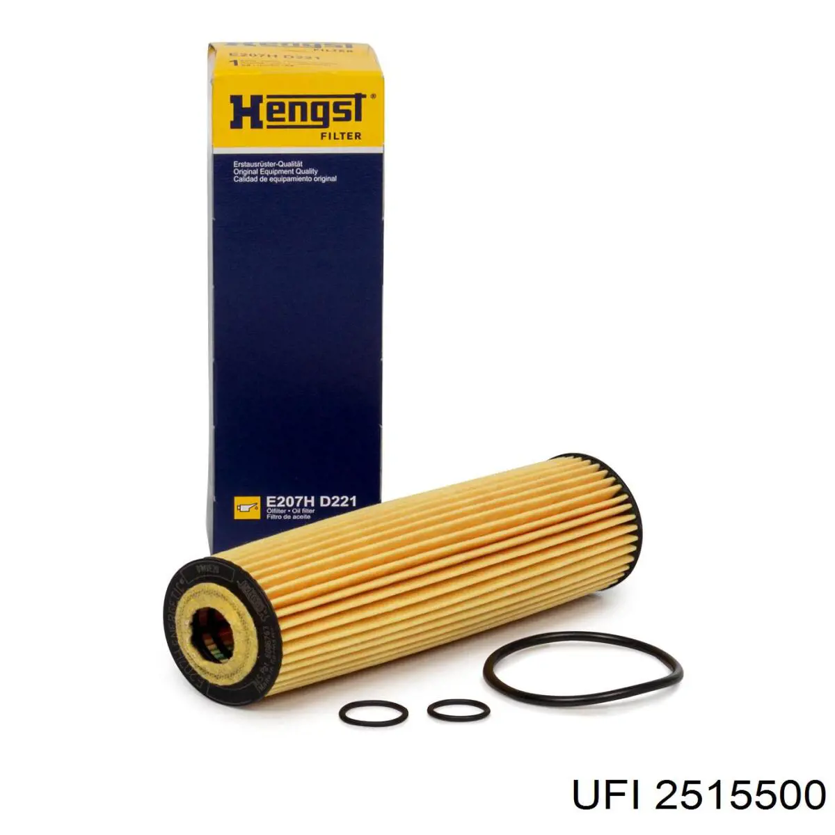 2515500 UFI Filtro aceite