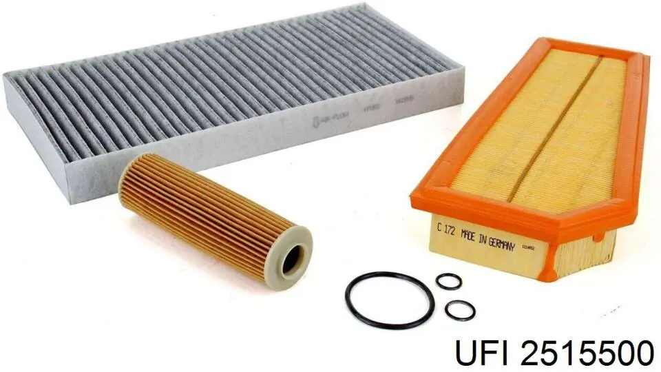 Filtro de aceite motor UFI 2515500