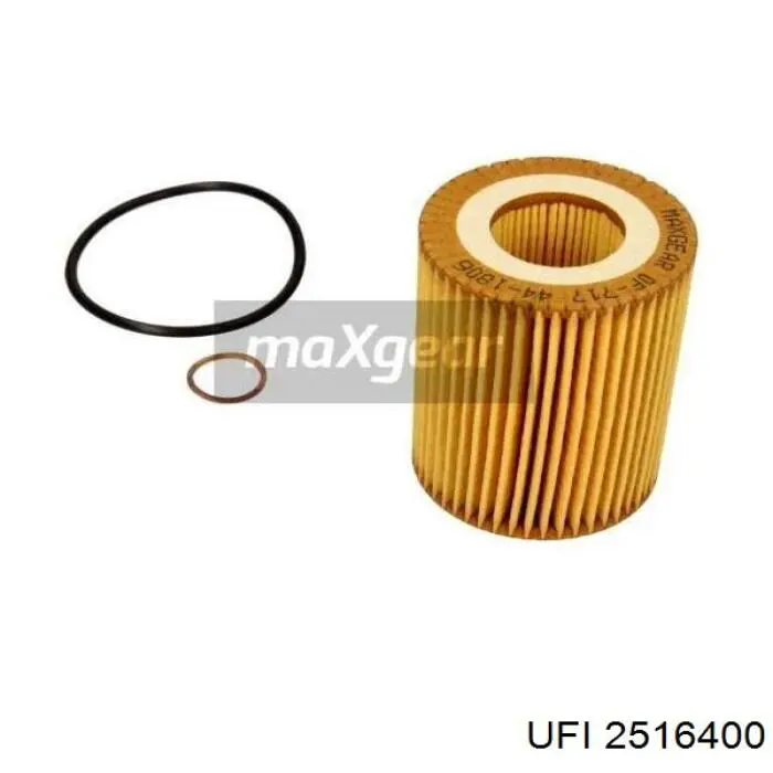 Filtro de aceite UFI 2516400 precio, desde 7,17 EUR