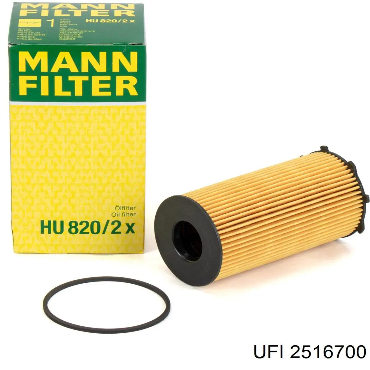 Filtro de aceite UFI 2516700 precio, desde 11,55 EUR