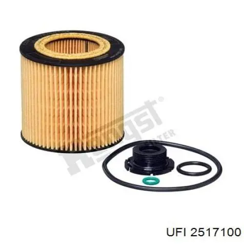 2517100 UFI Filtro aceite