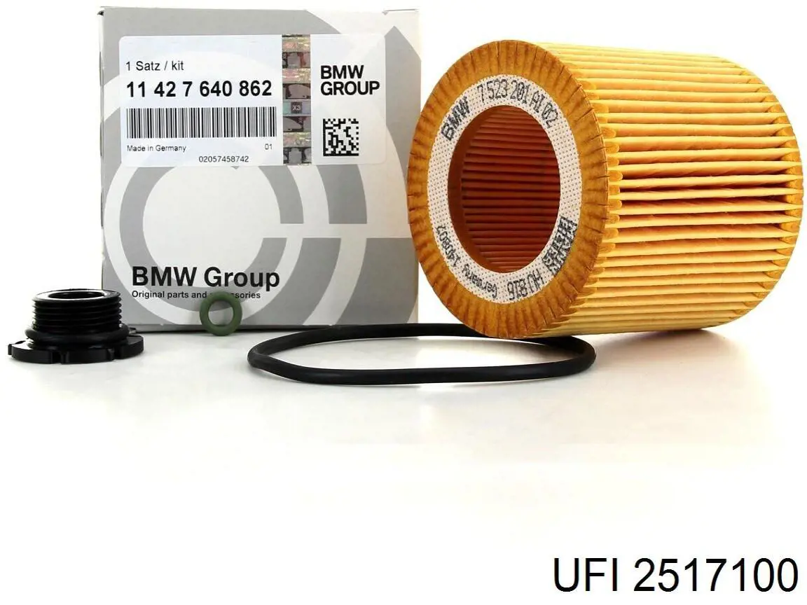 Filtro de aceite 2517100 UFI