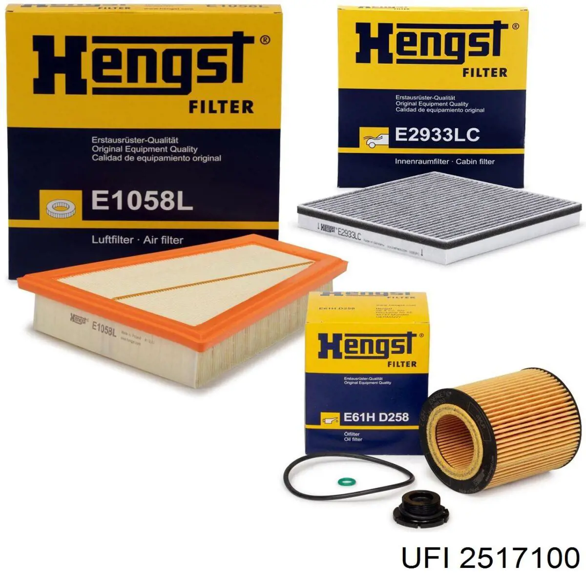 Comprar 2517100 UFI Filtros de aceite