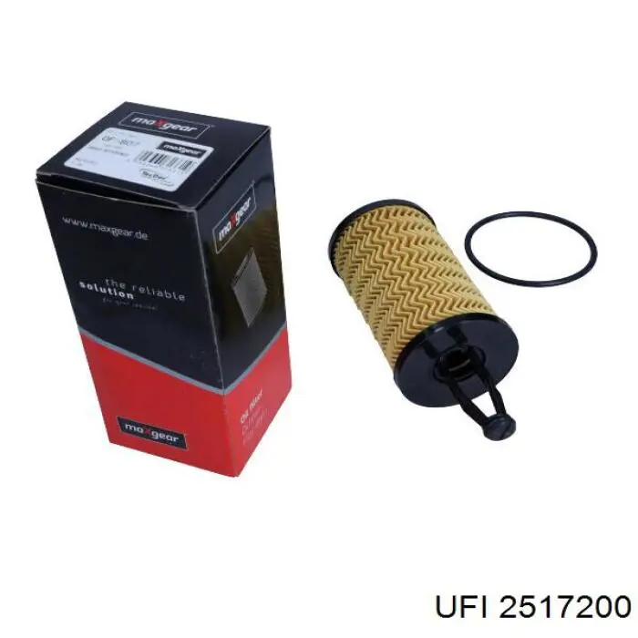 Filtro de aceite UFI 2517200 precio, desde 9,90 EUR