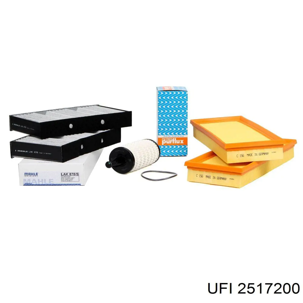 Filtro de aceite motor UFI 2517200