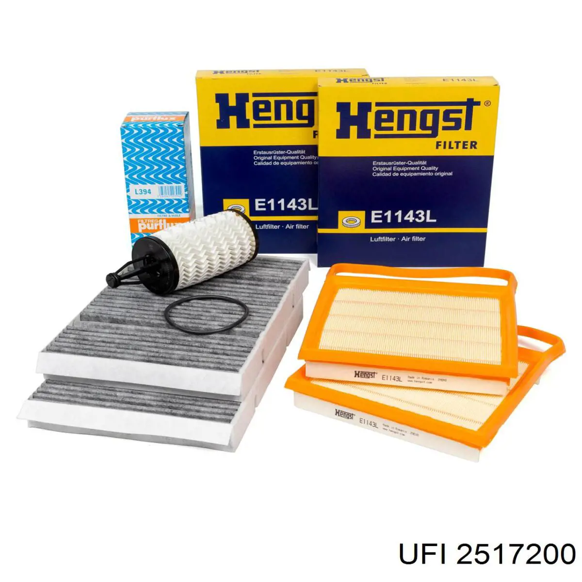 2517200 UFI Filtro aceite