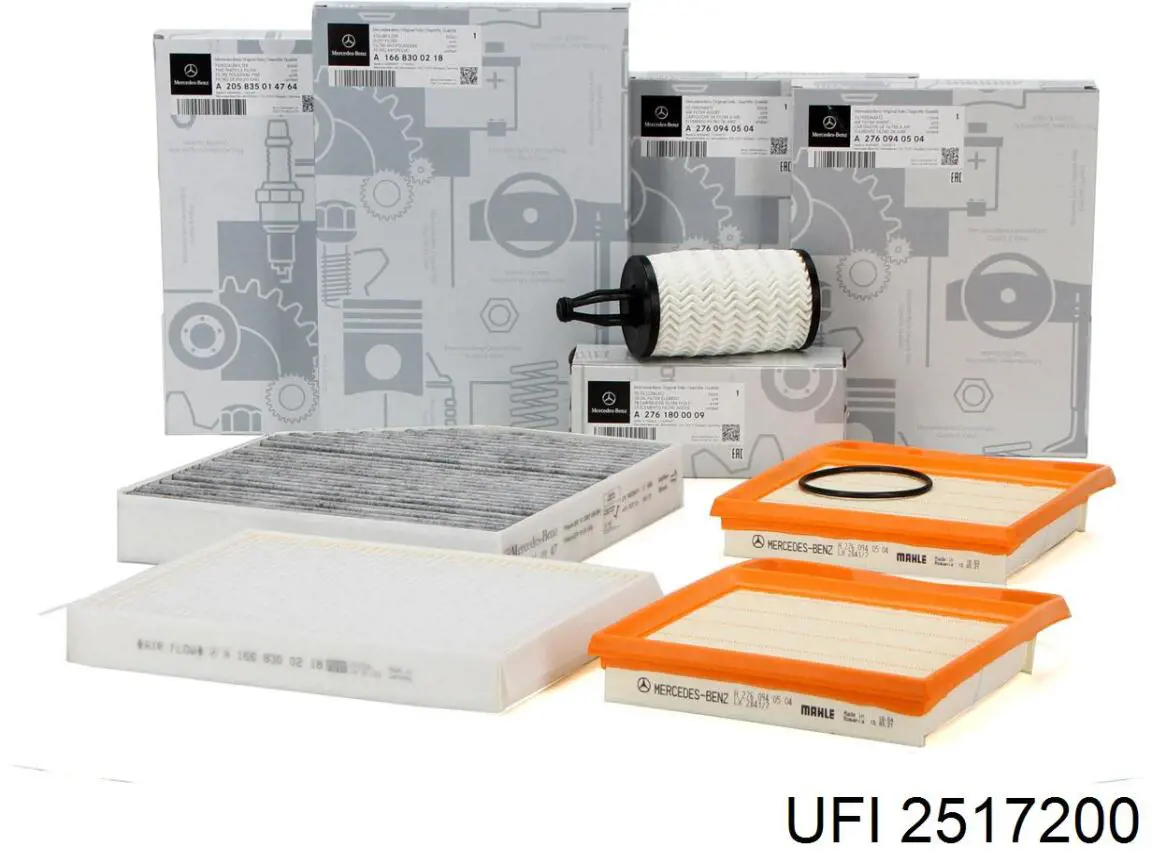 Filtro de aceite 2517200 UFI