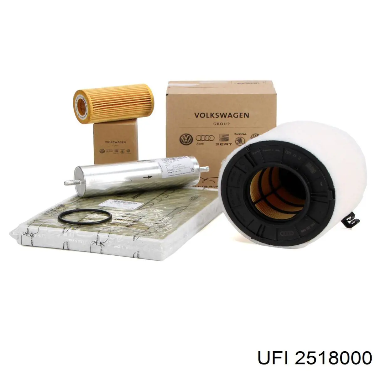 Filtro de aceite 2518000 UFI