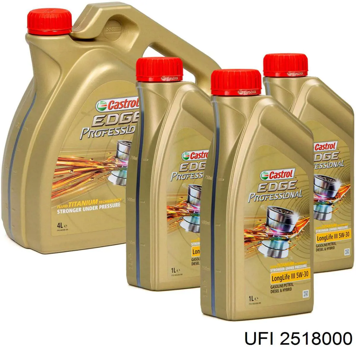 Filtro de aceite UFI 2518000 precio, desde 9,92 EUR