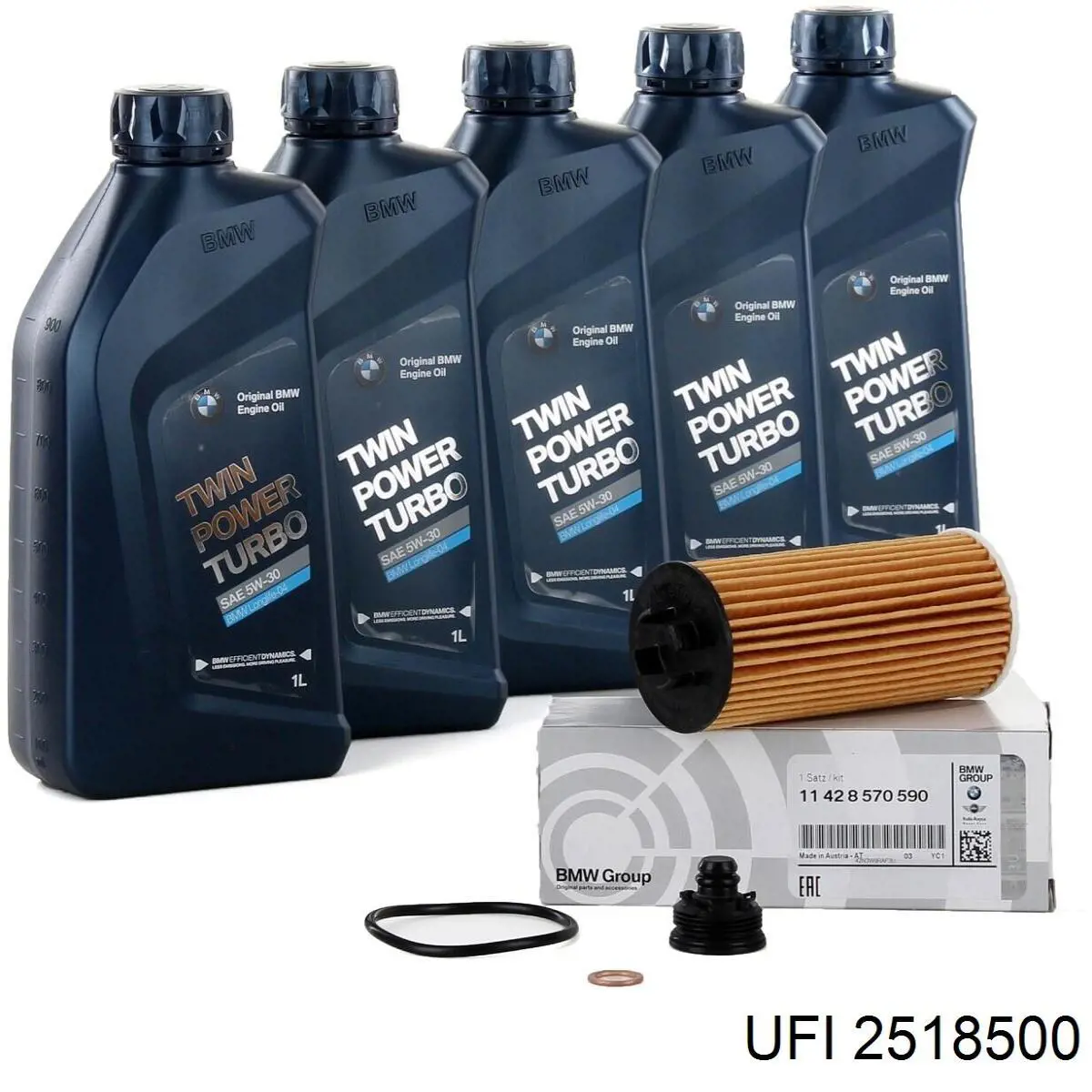 Filtro de aceite motor UFI 2518500