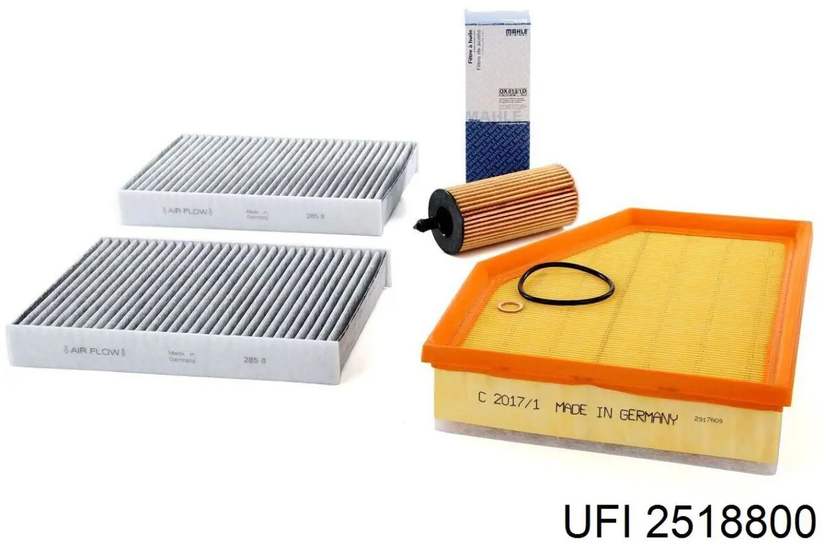 Comprar 2518800 UFI Filtros de aceite