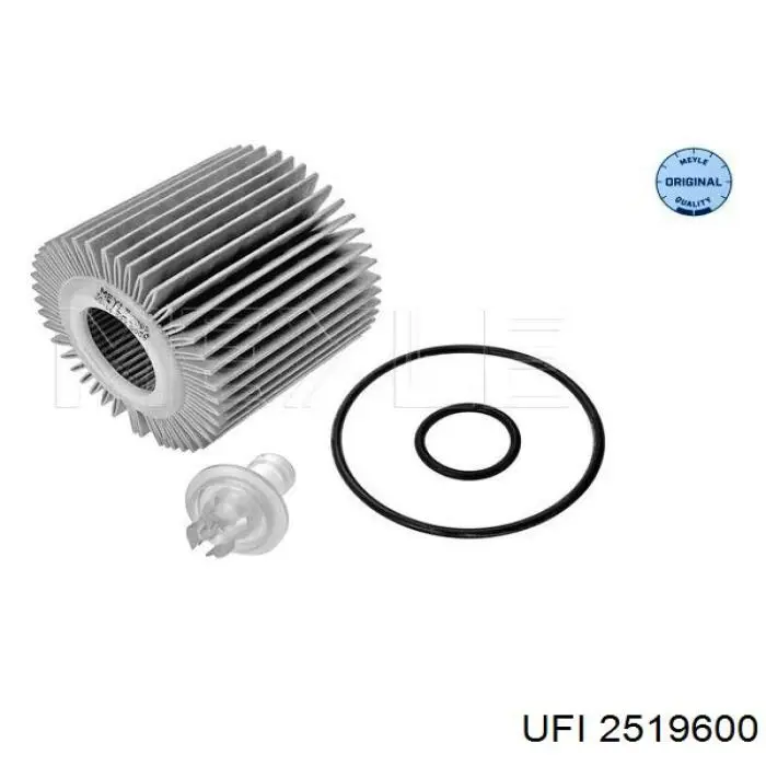 Filtro de aceite UFI 2519600 precio, desde 6,03 EUR