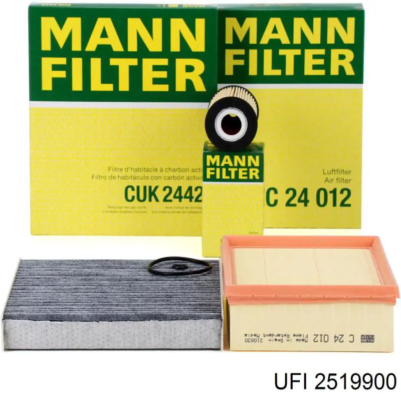 Comprar 2519900 UFI Filtros de aceite
