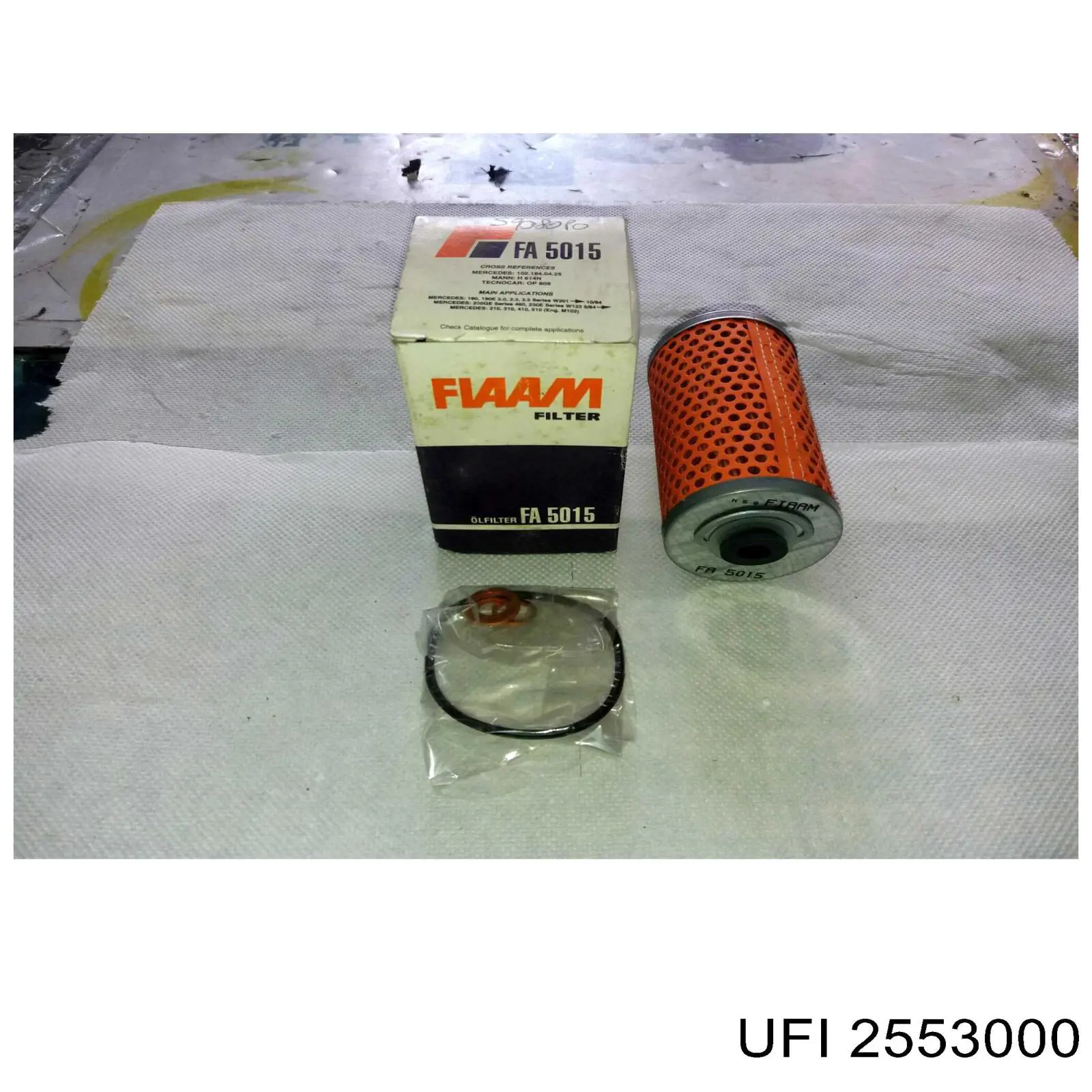 Filtro de aceite 2553000 UFI