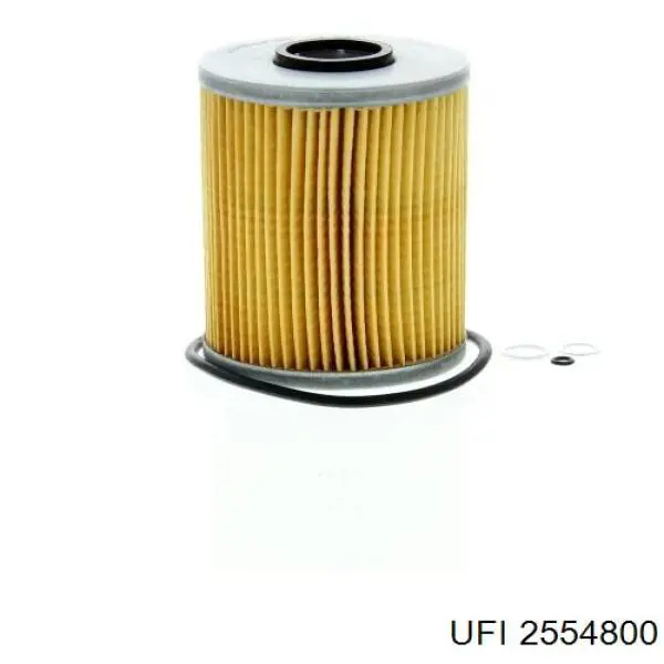 Filtro de aceite UFI 2554800 precio, desde 6,24 EUR
