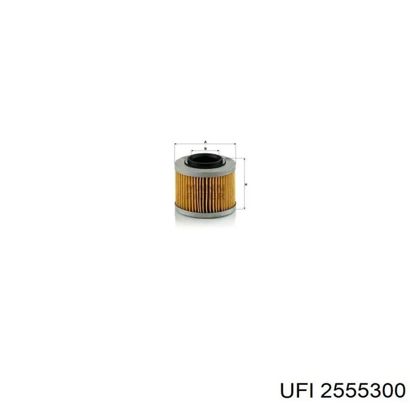 Comprar 2555300 UFI Filtros de aceite