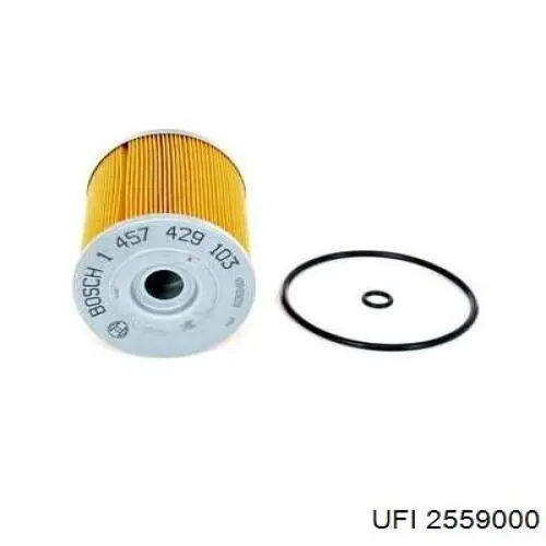 Filtro de aceite UFI 2559000 precio, desde 12,90 EUR