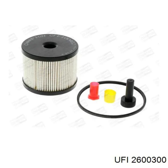Filtro combustible UFI 2600300 precio, desde 7,44 EUR