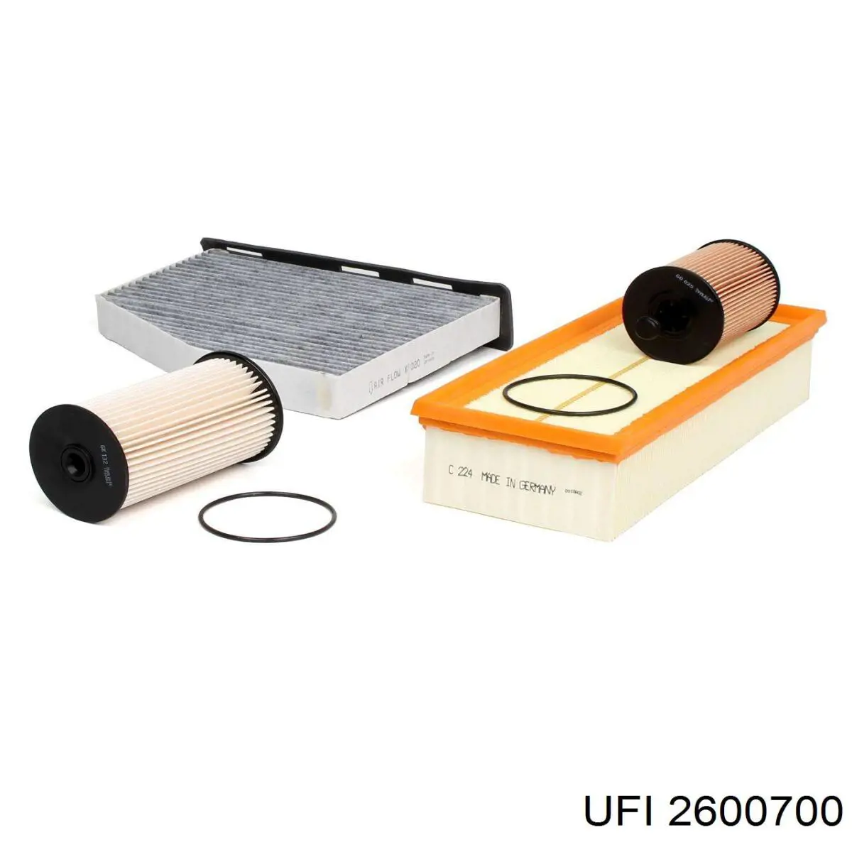 Filtro de combustible 2600700 UFI