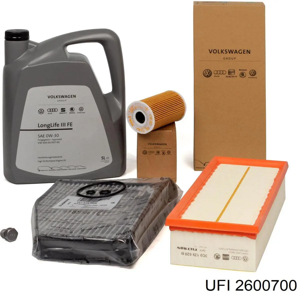 Filtro de gasoil UFI 2600700
