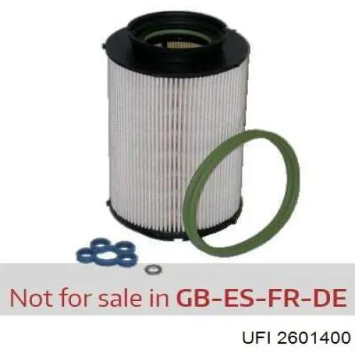 Filtro de combustible 2601400 UFI