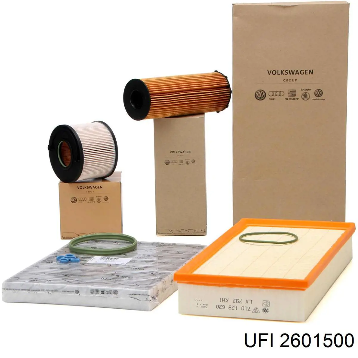 2601500 UFI Filtro de gasolina