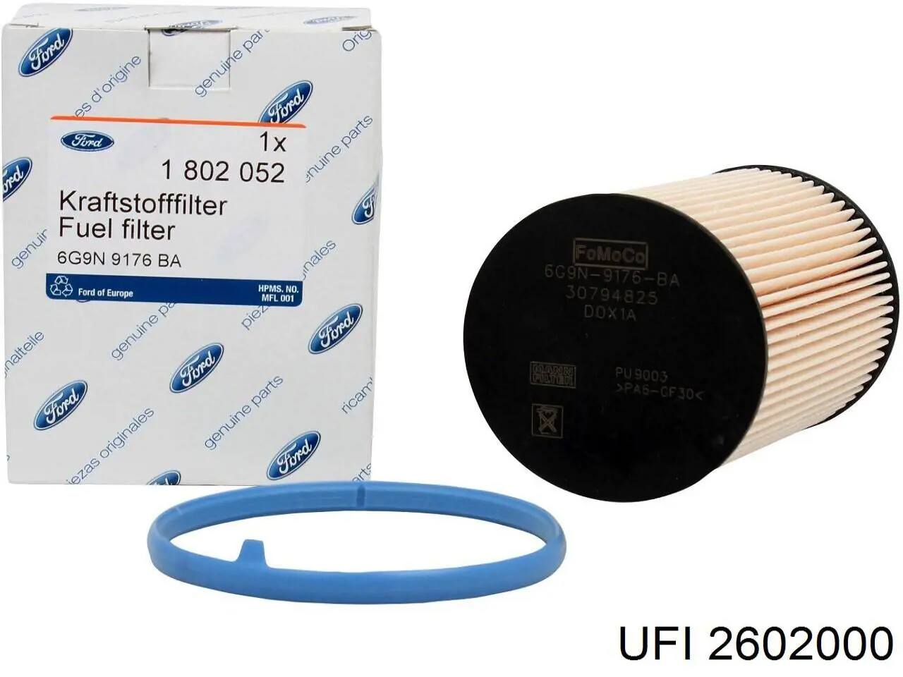 Filtro de combustible 2602000 UFI