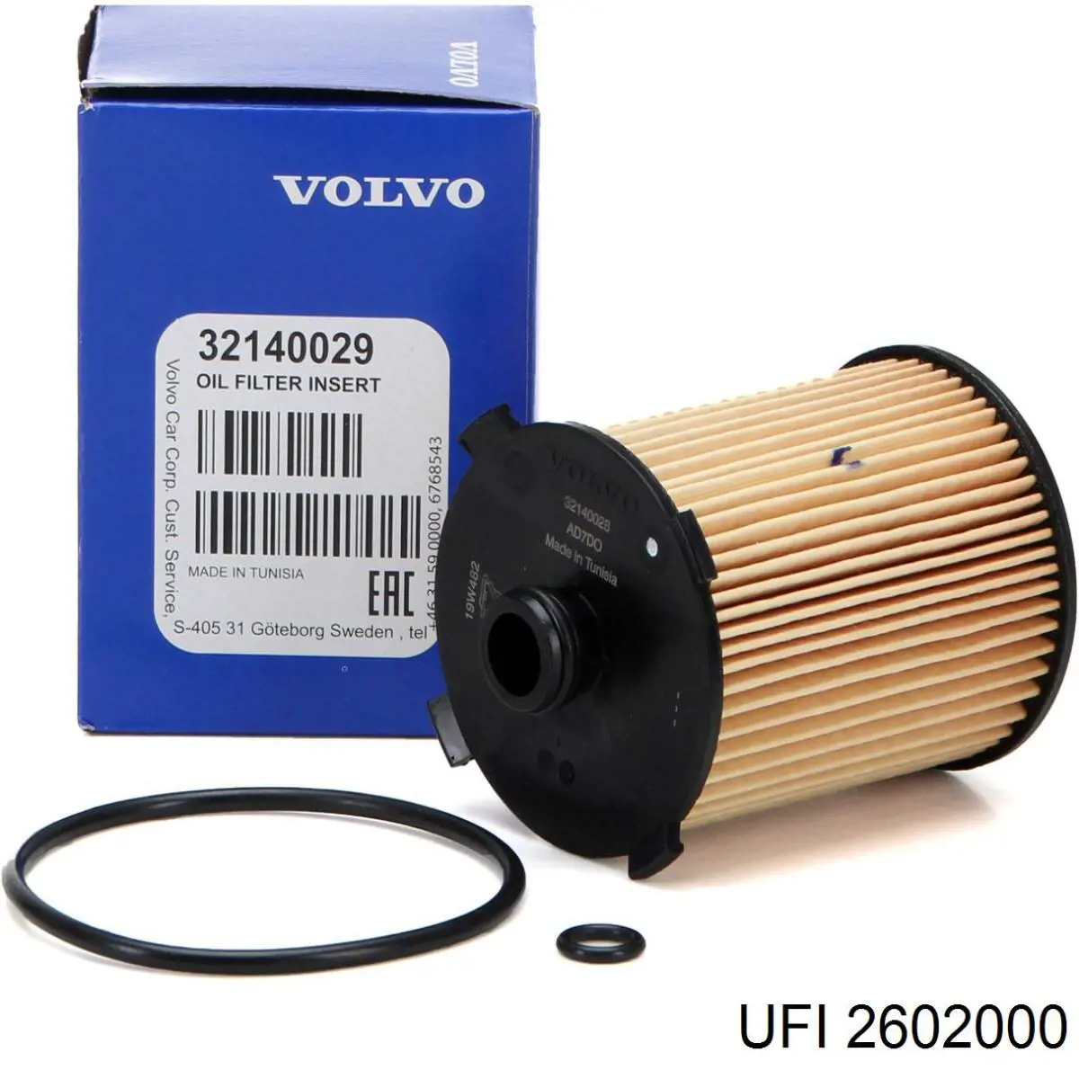 Filtro de gasoil UFI 2602000