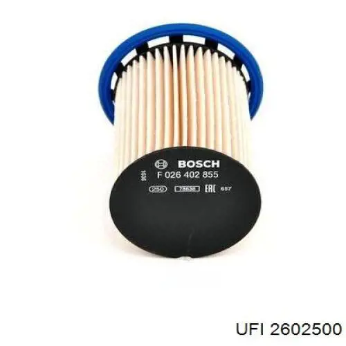 2602500 UFI Filtro de gasolina