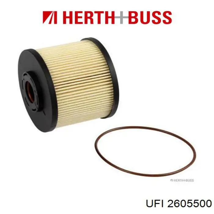 2605500 UFI Filtro de gasolina