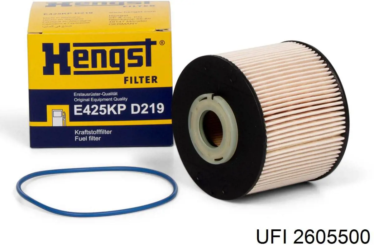 Filtro combustible UFI 2605500 precio, desde 12,51 EUR