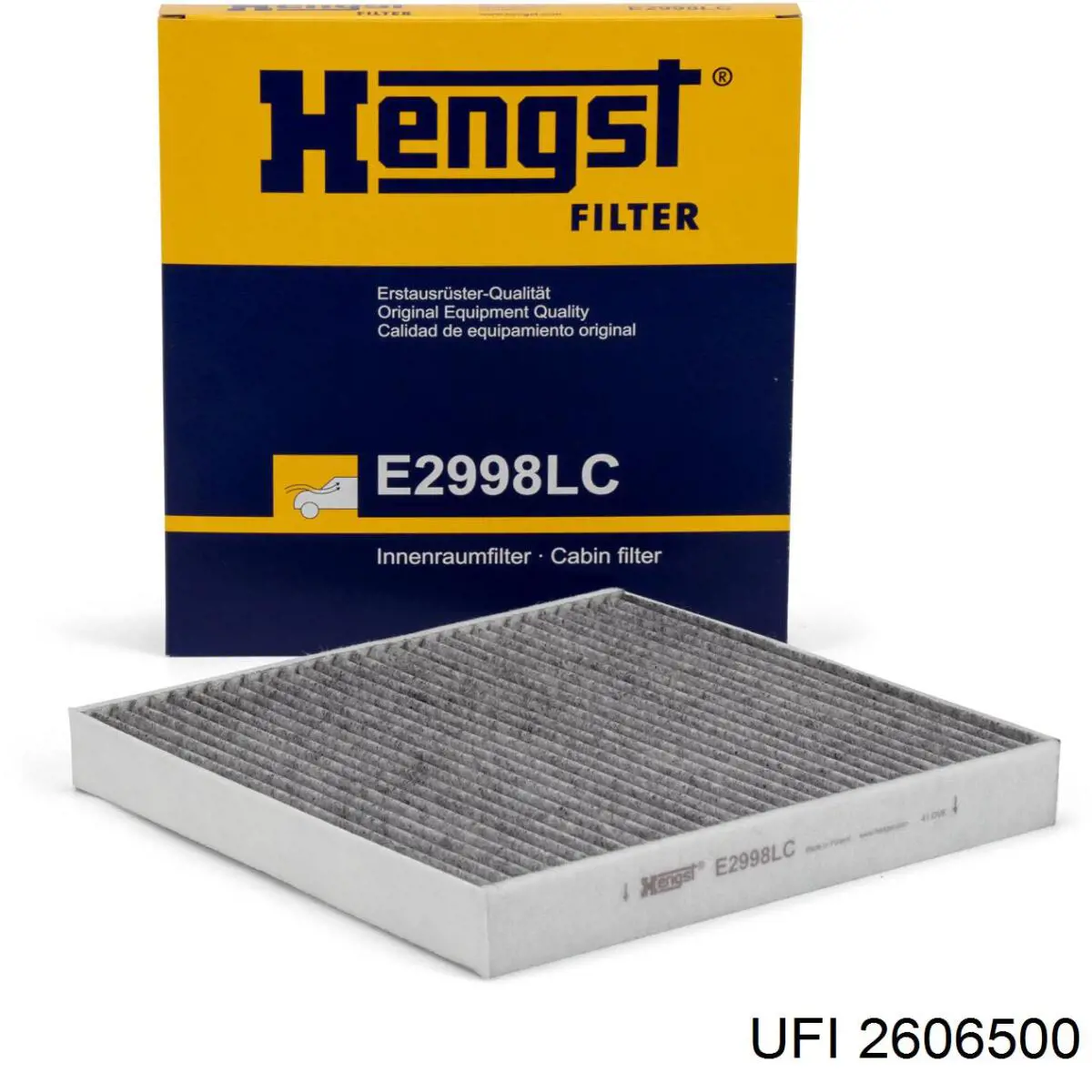 Comprar 2606500 UFI Filtro diesel
