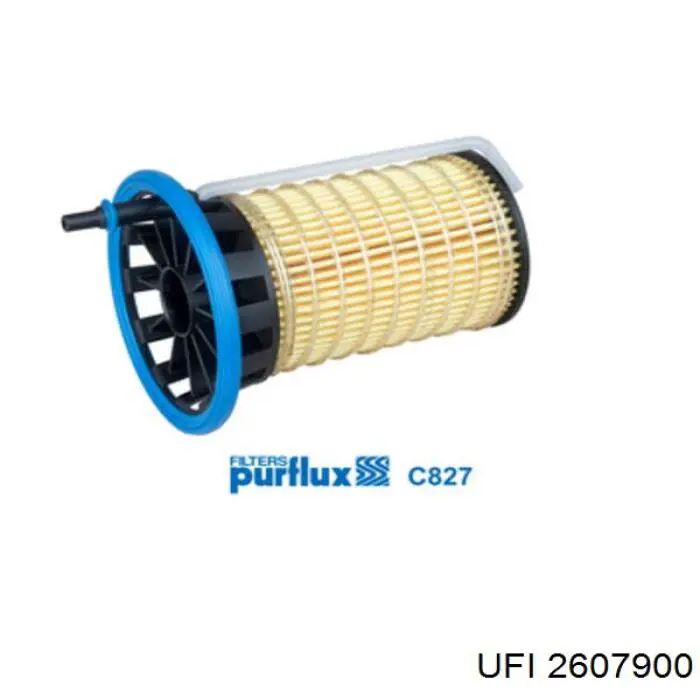 2607900 UFI Filtro de gasolina