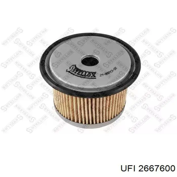 Filtro combustible UFI 2667600 precio, desde 4,88 EUR