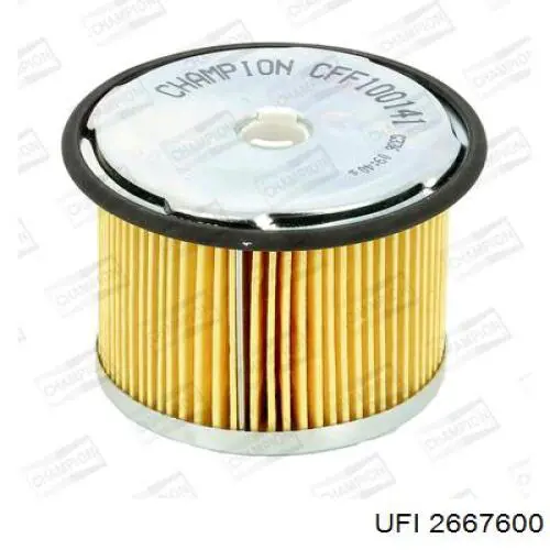 Filtro combustible UFI 2667600 precio, desde 4,88 EUR