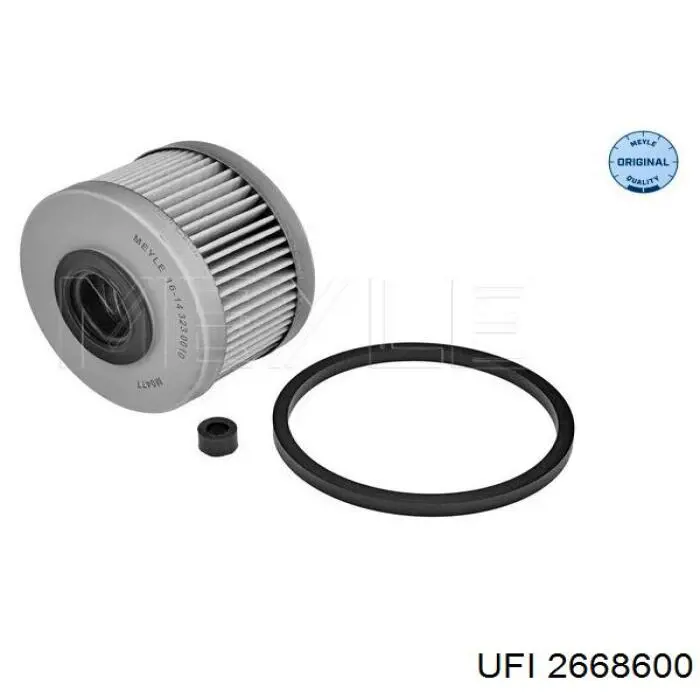 Filtro combustible UFI 2668600 precio, desde 5,24 EUR
