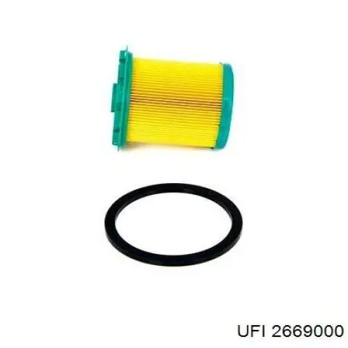Filtro combustible UFI 2669000 precio, desde 4,98 EUR