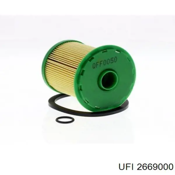 Comprar 2669000 UFI Filtro diesel