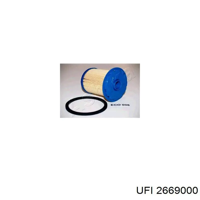 Filtro de combustible 2669000 UFI