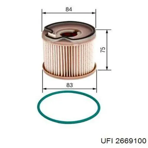 Comprar 031580 Cautex Filtro diesel