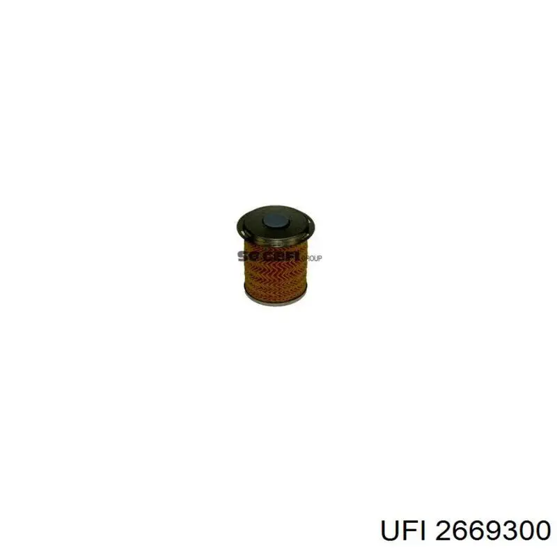 Filtro de combustible 2669300 UFI
