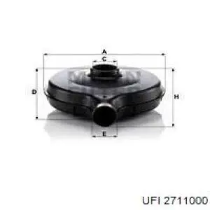 7700724629 Renault (RVI) filtro de aire