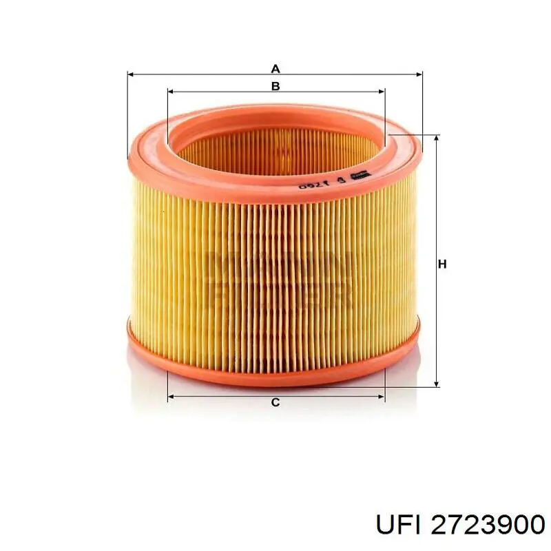 Comprar 2723900 UFI Filtro de aire