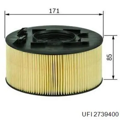 Comprar 2739400 UFI Filtro de aire