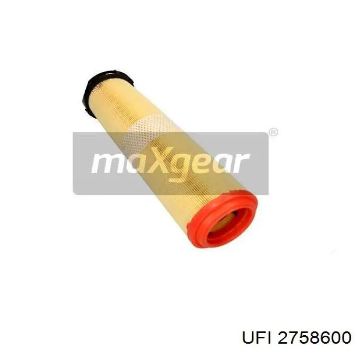 El filtro de aire UFI 2758600 precio, desde 16,48 EUR