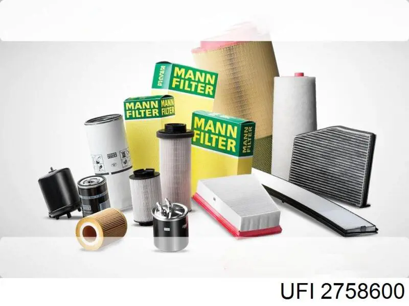 Filtro de aire 2758600 UFI