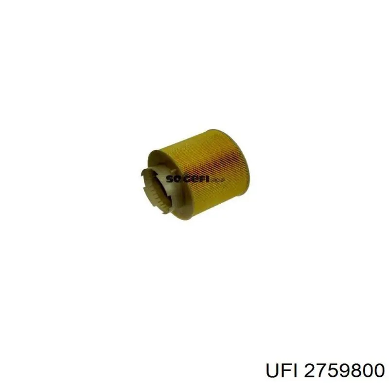 Filtro de aire 2759800 UFI