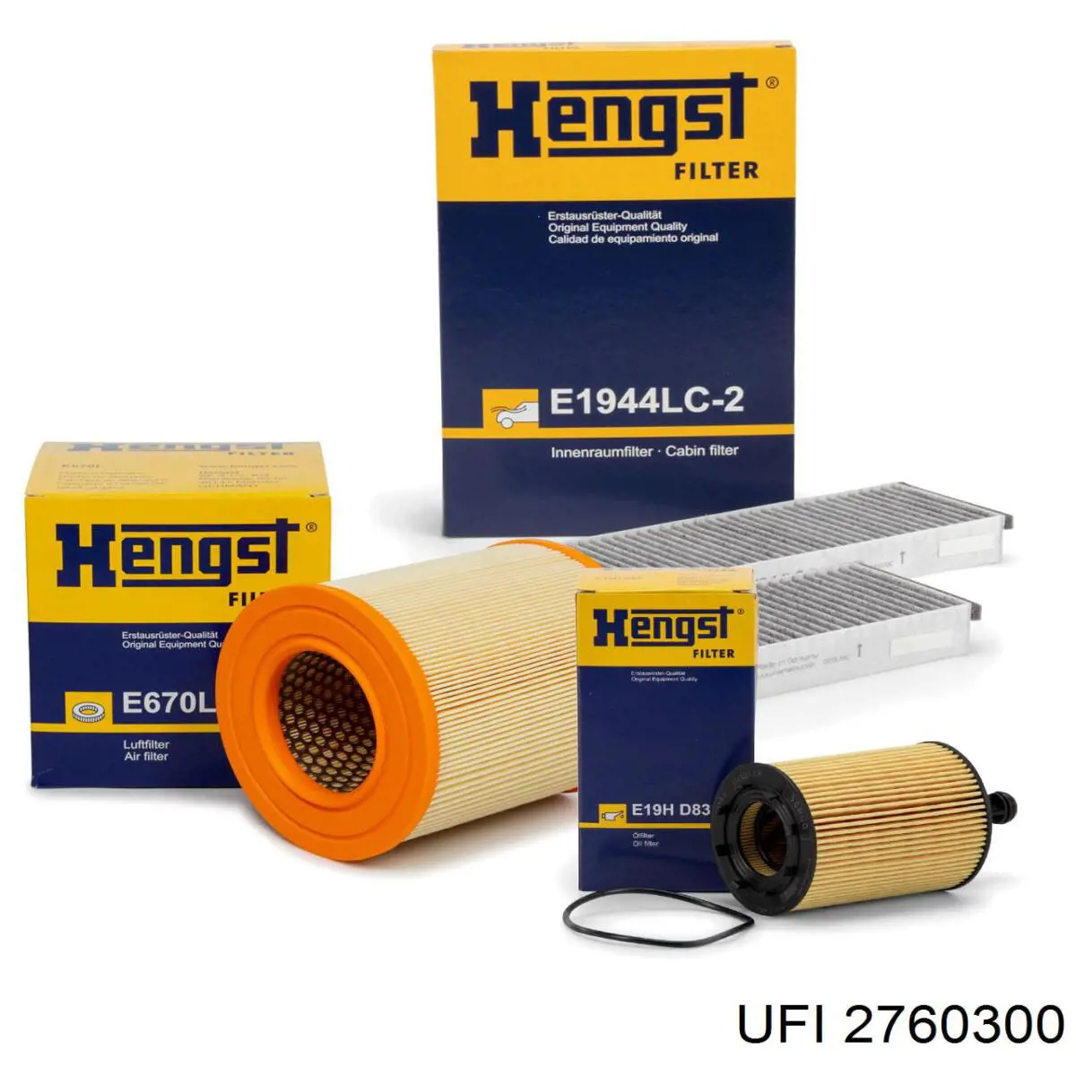 Comprar 2760300 UFI Filtro de aire